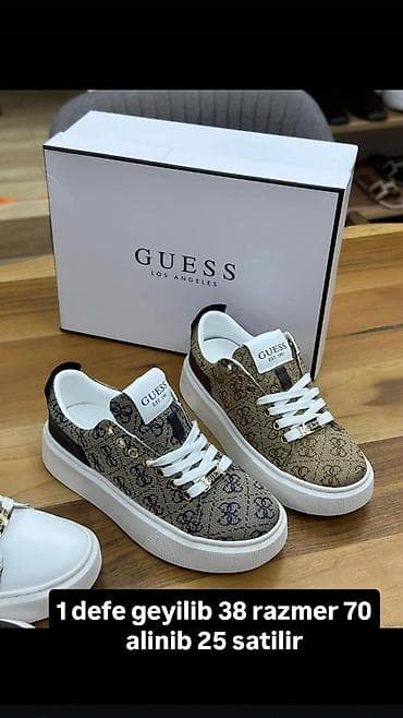 gues: GUESS Los Angeles qadın krosovkaları - Ölçü: 38 - Rəng/naxış — 1