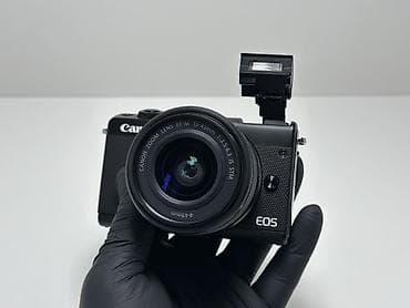 mini kamera satışı: Canon EOS M100 güzgüsüz fotoaparat + Canon EF‑M 15‑45mm f/3.5‑6.3 IS — 3