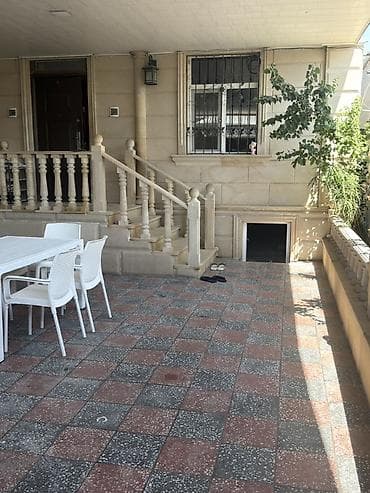 daş soba: İşlənmiş, Dördbucaq masa, 6 stul, Açılmayan, Skameykalar ilə, Plastik, Azərbaycan — 3