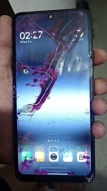 Elektronika: Redmi Note 14, 128 GB, rəng - Qara, Qırıq — 3