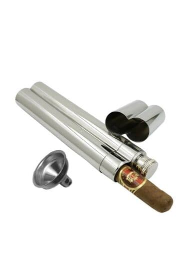 Hədiyyəlik,orijinal dizaynli,2 qapaqlı içki və siqar qabı.Süzmək