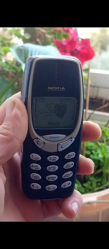 philips xenium 9@9d: Nokia 3310, rəng - Mavi, Düyməli — 2