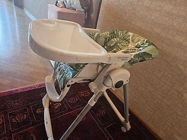 usaq ustolu: Peg Perego Prima Pappa Follow Me uşaq yemək stulu - Brend/model: Peg — 1