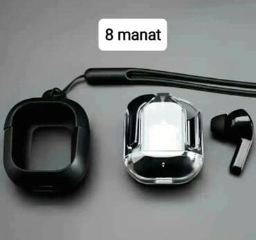 qulaqliq temiri: Yeni Simsiz (Bluetooth) Qulaqcıqlar, rəng - Ağ — 21