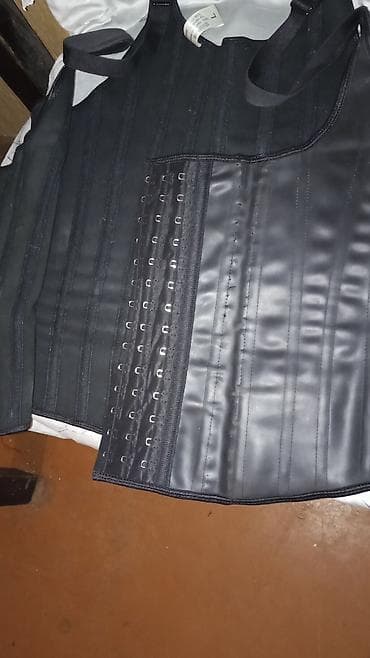 Бандажи, корсеты, корректоры: Lateks bel formalaşdırıcı korset – L ölçü - Model: çiyin askılı — 2