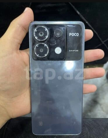 en ucuz telefon mağazaları: Poco X6 Pro, 256 GB, rəng - Boz, Barmaq izi — 3
