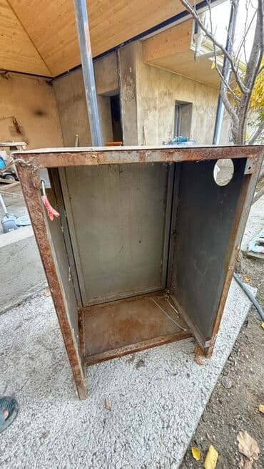 Pəncərələr: Metall şkaf/kabinet Məhsulun təsviri: - Material: qalın metal — 2