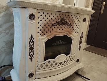 Kamin Peçi, yanacaq - Qaz