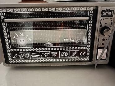 soba itimat: Duxovka Itimat, Elektrik, rəng - Boz, Ayrıca dayanan — 1