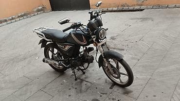 vaz 2107 2010: MX49 yol motosikleti - Model: MX49 - Rəng: qara, gümüş və narıncı — 1