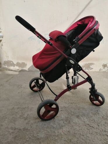 Araba-beşiklər: Çıxarıla bilən beşikli araba, İşlənmiş, Yaş: 30 ay, Ünvandan götürmə, Ödənişli çatdırılma — 3