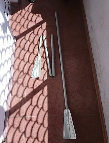 avara sekilleri: Alyuminiyum qayıq avarları – 2 ədəd - Material: yüngül və davamlı — 1