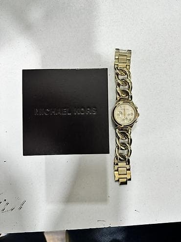 Qol saatları və aksesuarlar: Qol saatı, Michael Kors, rəng - Qızılı — 2