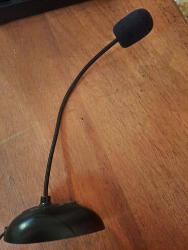 Tar: Masaüstü naqilli mikrofon - 3.5 mm audio jack qoşulma (PC, noutbuk — 2