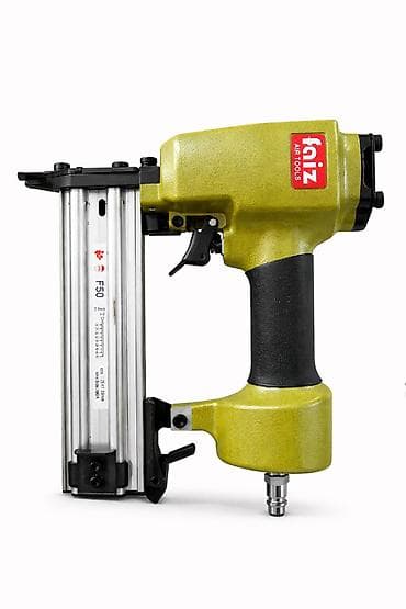 Elektrik əl alətləri: Faiz Air Tools F50 pnevmatik mismar tabancası Xüsusiyyətlər: - Tip — 1