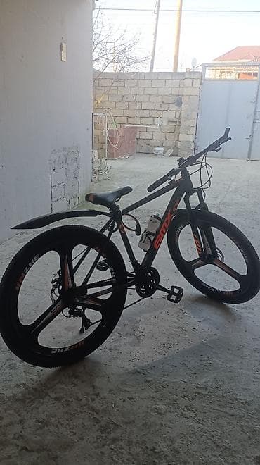 BMX GTR dağ velosipedi - Rəng: qara–narıncı dizayn - Çərçivə: yüngül — 3