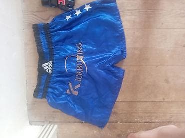 ufc şortiki: Kickboks/MMA komplekti Tərkib: - Adidas mavi kickboks şortları — 3