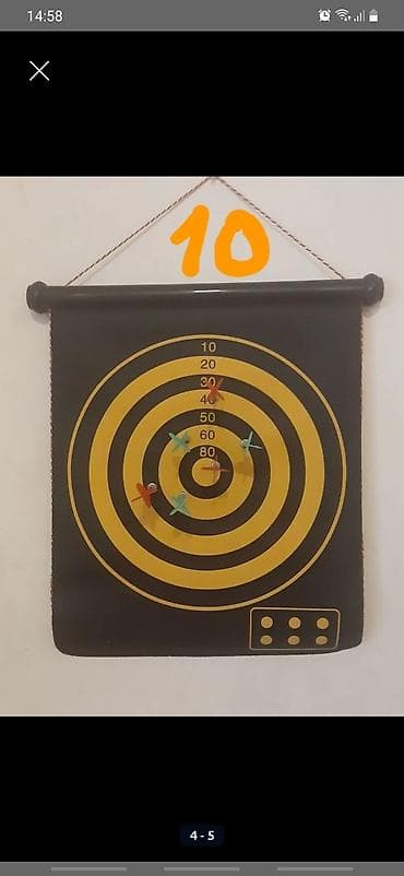 Maqnitli dart.əla vəziyyətdə qalıb.çox az istifadə olunub. REAL