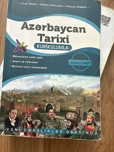 Məktəb dərslikləri: Məhsul: “Azərbaycan Tarixi – Kurikulumla” (2024/25-ci il nəşri) — 1