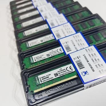 ana plata 1155: Operativ Yaddaş "DDR3 4GB 10600 1333Mhz Kingston" ⭐Ram DDR3 PC3 4GB — 10