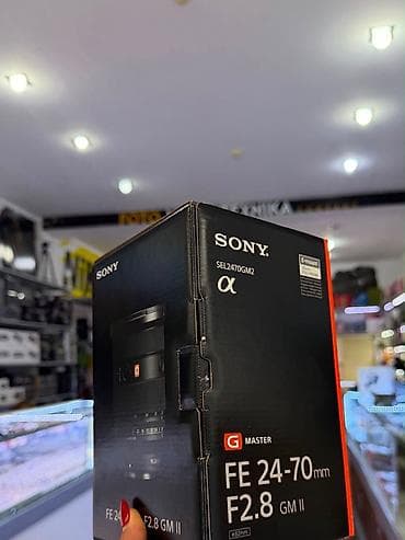 Sony FE 24-70mm F2.8 GM II (SEL2470GM2) obyektiv - Mount: Sony lalafo.az -da Sony FE 24-70mm F2.8 GM II (SEL2470GM2) obyektiv - Mount: Sony