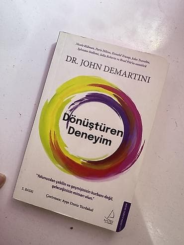 Məhsul: Kitab – “Dönüştüren Deneyim” Müəllif: Dr. John Demartini Dil