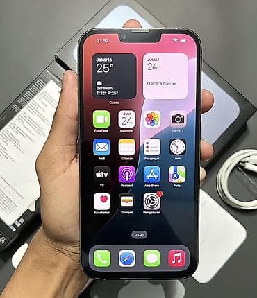 12 pro ayfon: IPhone 13 Pro Max, 128 GB, Sierra Blue, Face ID — 1