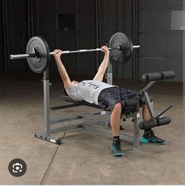 ştanq qrifi: Çoxfunksiyalı trenajor skamyası – ştanq üçün rekli (inklinasiya) və — 9