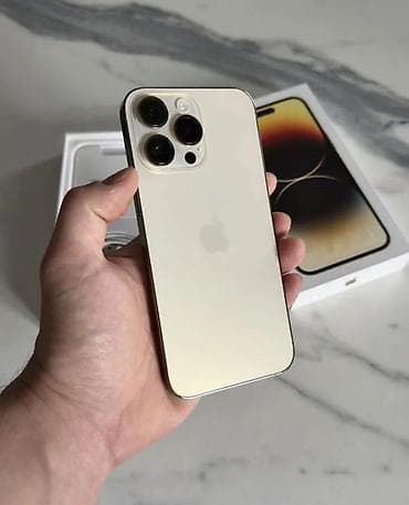 iphone 12 pro maxs: IPhone 14 Pro Max, 128 GB, Qızılı — 1