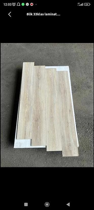 8 mm, 33 klass laminat döşəmə 
Endırım düşdü 12m açtırılma var — 1