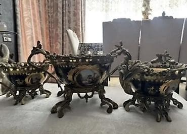 Kasalar, rəng - Göy, Farfor, İtaliya