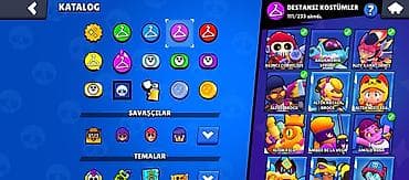 qizil gumus: Brawl Stars oyun hesabı - Kupa: 52,118 - Savaşçılar: 100/101 - — 5