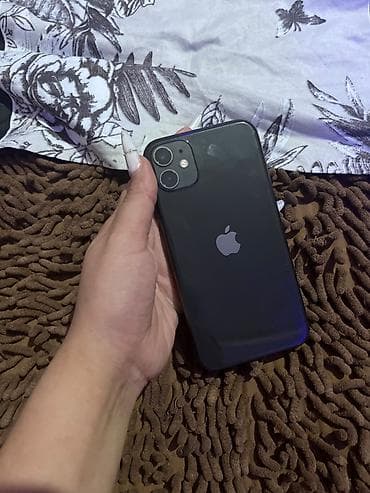 qurğu: IPhone 11, Qara, Face ID — 4