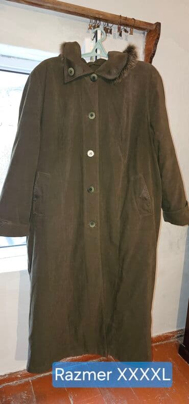женские коричневые плащи: Razmer XXXXL — 1