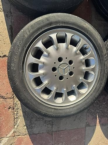 w210 diskler: İşlənmiş Disk təkər Mercedes-Benz 215 / 55 / R 16, 5 Boltlu — 5