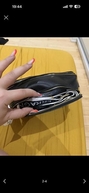 michael cors: Qara çiyin/çapraz çanta - Material: hamar teksturalı süni dəri - — 3