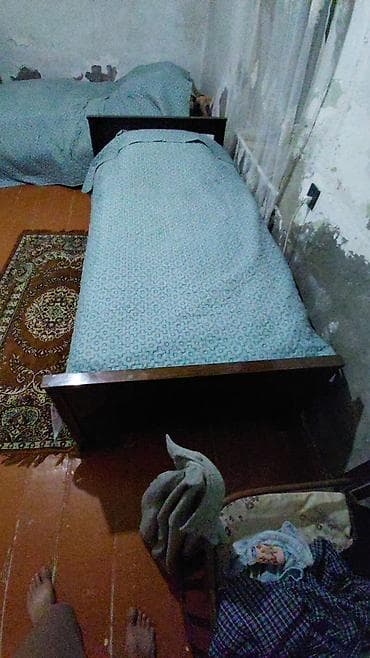 ucuz divan satilir: Təknəfərlik çarpayı, Bazasız, Matras ilə, Siyirməsiz — 4