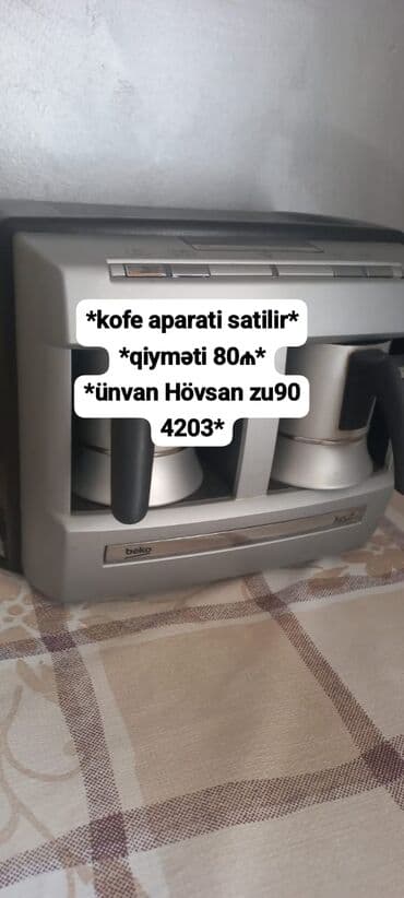 Qəhvəbişirən Beko, Elektrik turka