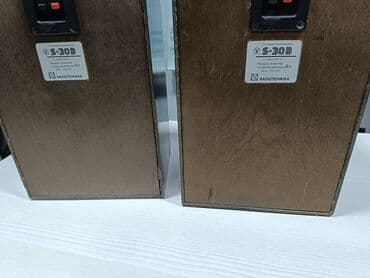 musiqi mərkəzi: İşlənmiş Radiotehnika Kolonka, Növ - Akustik, rəng - Bej — 6