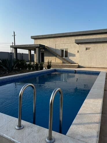 gəncə kirayə obyekt: 250 kv. m, 4 otaqlı, Hovuzlu, Artezian quyusu, Su, Qaz — 1