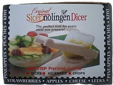 Universal tərəvəzdoğrayan Nicer Dicer Mətbəx üçün çoxfunksiyalı