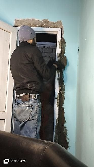 hamam masaj: Qapı montajı və açılımının böyüdülməsi/xırdalanması xidməti - Köhnə — 1