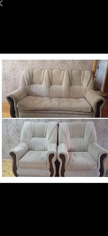 madeyra divan desti: Klassik üslubda yumşaq mebel dəsti: - 1 ədəd üçnəfərlik divan - 2 ədəd — 1