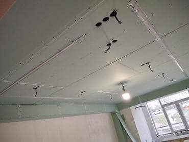 alçıpan: Hər növ tavan alçıpan işlərinin dizayna uyğun müasir üslubda — 2