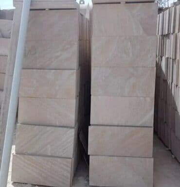 mermer pilleken: Qumdaşı fasad plitələri - Material: təbii qumdaşı - İstifadə — 41