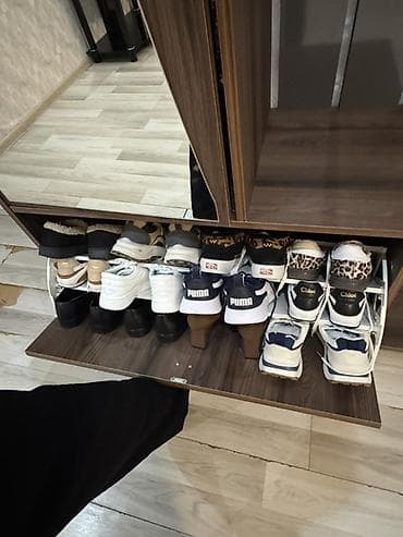 mini skaf: Dəhliz üçün funksional giriş mebeli (paltar dolabı + ayaqqabılıq + — 3