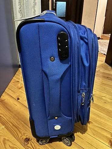 İdman və istirahət: Məhsul: “Azerbaijan Athlete” loqolu, mavi rəng çamadan Xüsusiyyətlər — 2