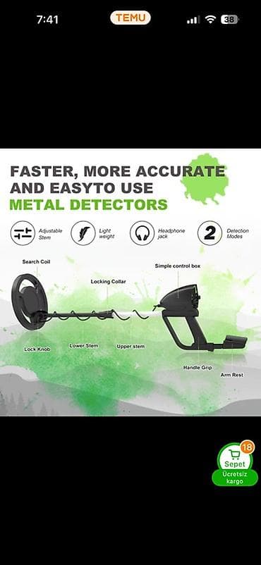 Metal Axtarıcı – sürətli, dəqiq və istifadəsi asan Xüsusiyyətlər: - 2