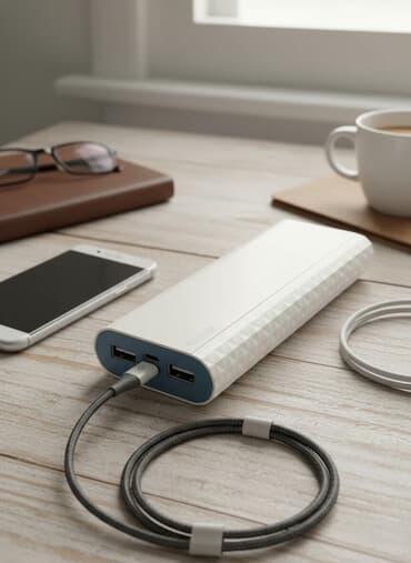 samsung s8 plus: Powerbank 20000 mAh — 1