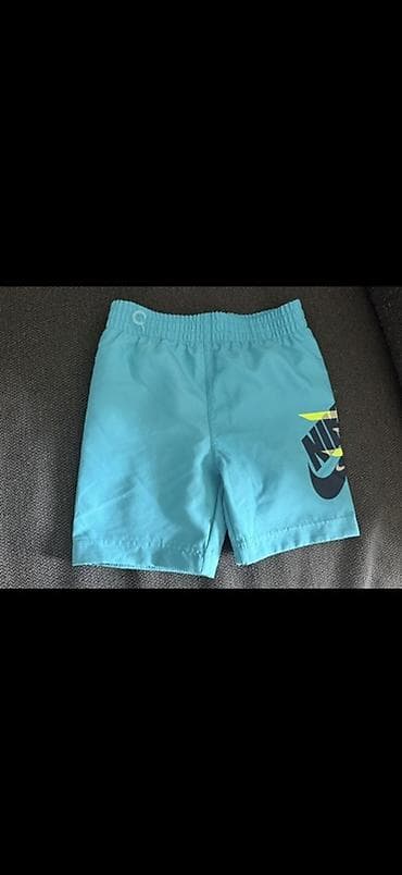 uşaq sortiki: Uşaq üçün şortik – Nike brendi 4 yaş - Rəng: açıq mavi - Dizayn: sağ — 1